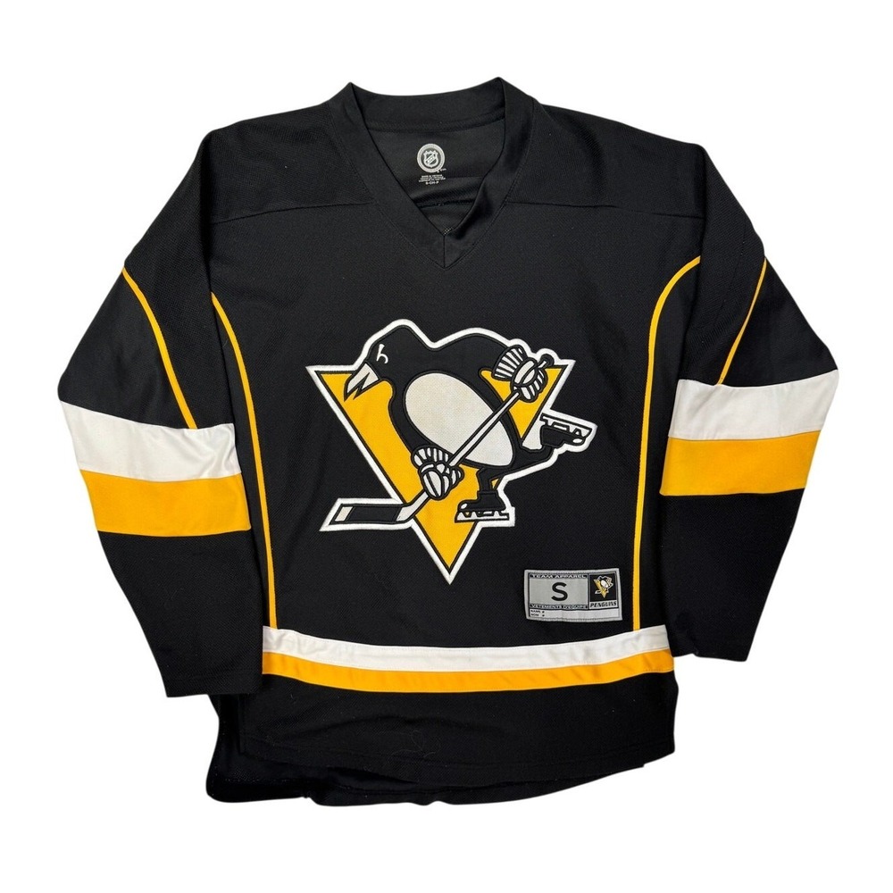 NHL Pittsburgh Penguins Chris Kunitz #14 Jersey Black Mens Size S Hockey